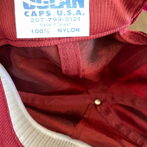 VTG 100 Proof Fire Water Hot Cinnamon Schnapps Snapback Embroidered Logo Hat Cap - Picture 3 of 3